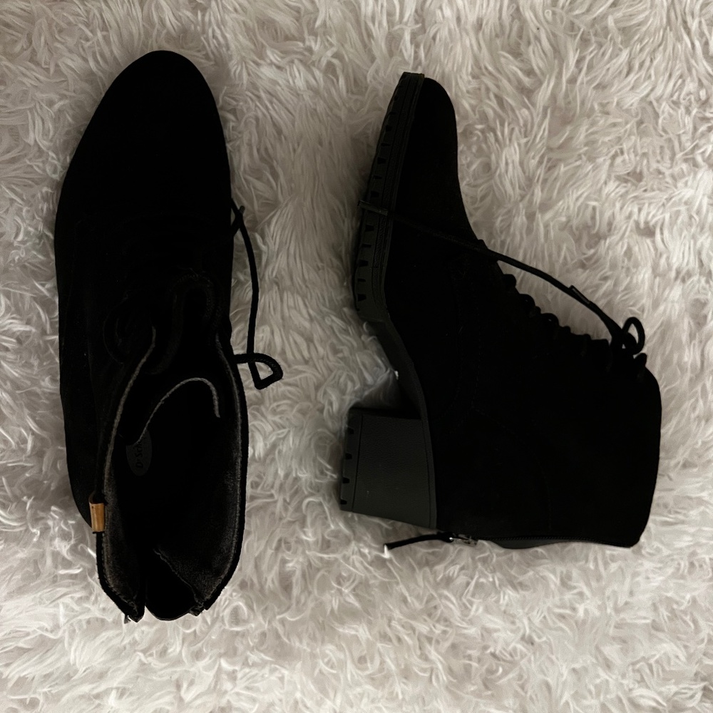 Black ankle boots size 7.5